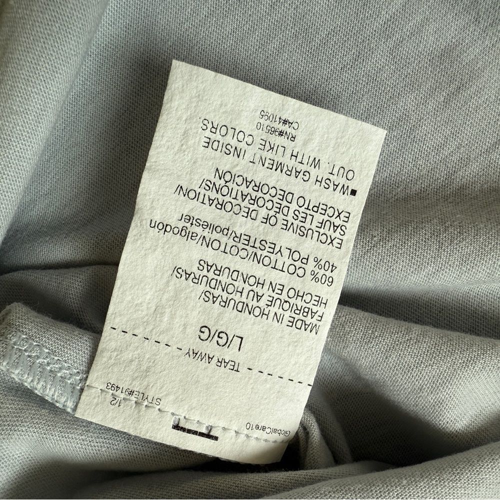 Under Armour Performance Apparel Logo Graphic Tee Halo Gray Large - Picture 9 of 9